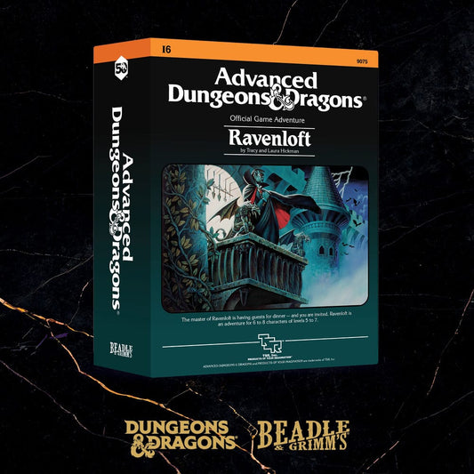 Dungeons & Dragons Classic Module Würfel Set Ravenloft (7)       - Versand: 5-7 Tage nach Bestellung