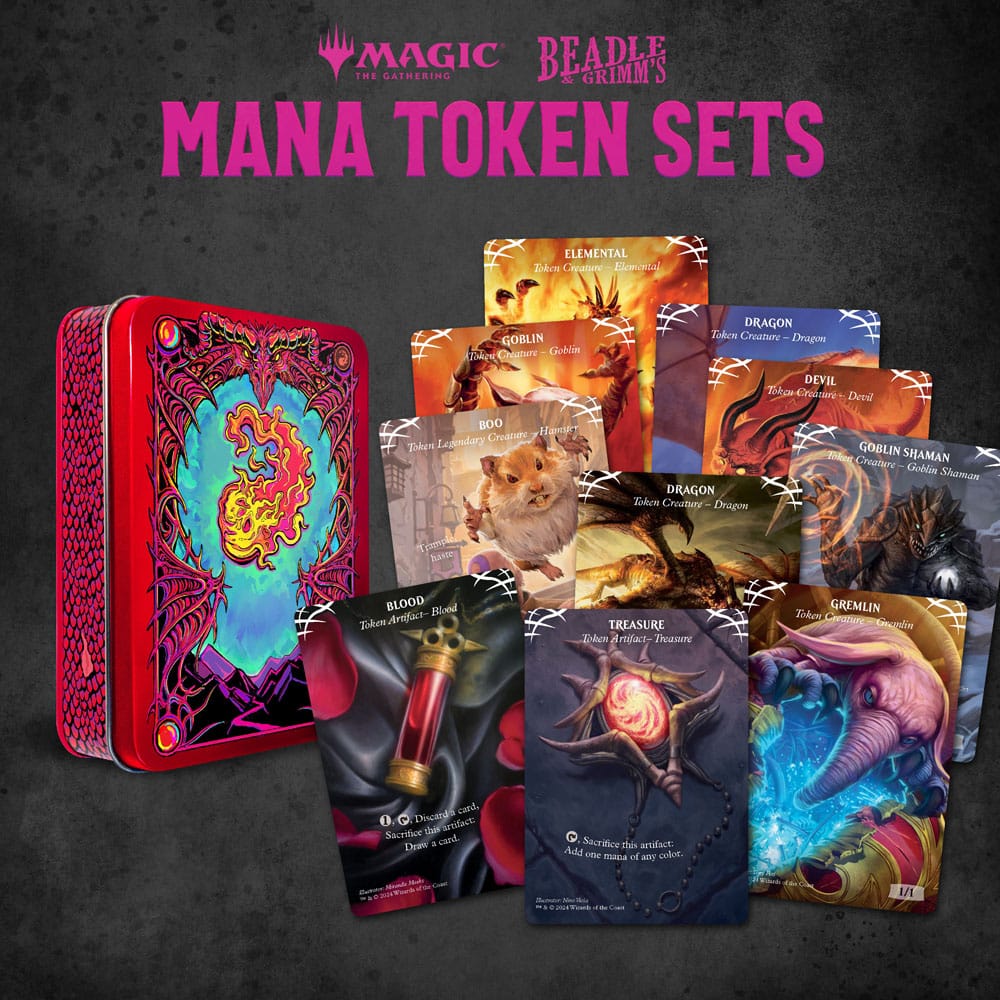 Magic the Gathering Dice and Token Pack Red Mana    - Preorder - ETA: 12.12.2025