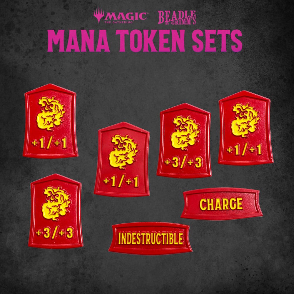 Magic the Gathering Dice and Token Pack Red Mana    - Preorder - ETA: 12.12.2025