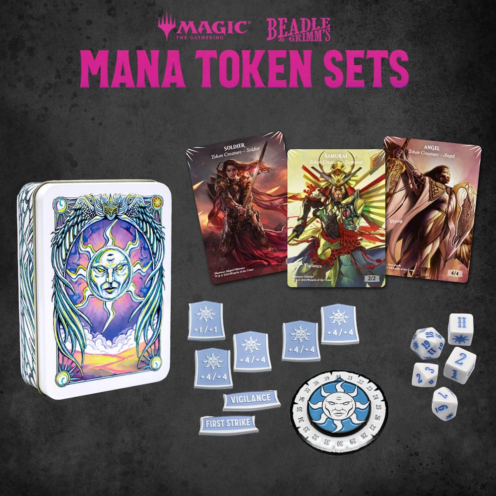 Magic the Gathering Dice and Token Pack White Mana - sofort verfügbar