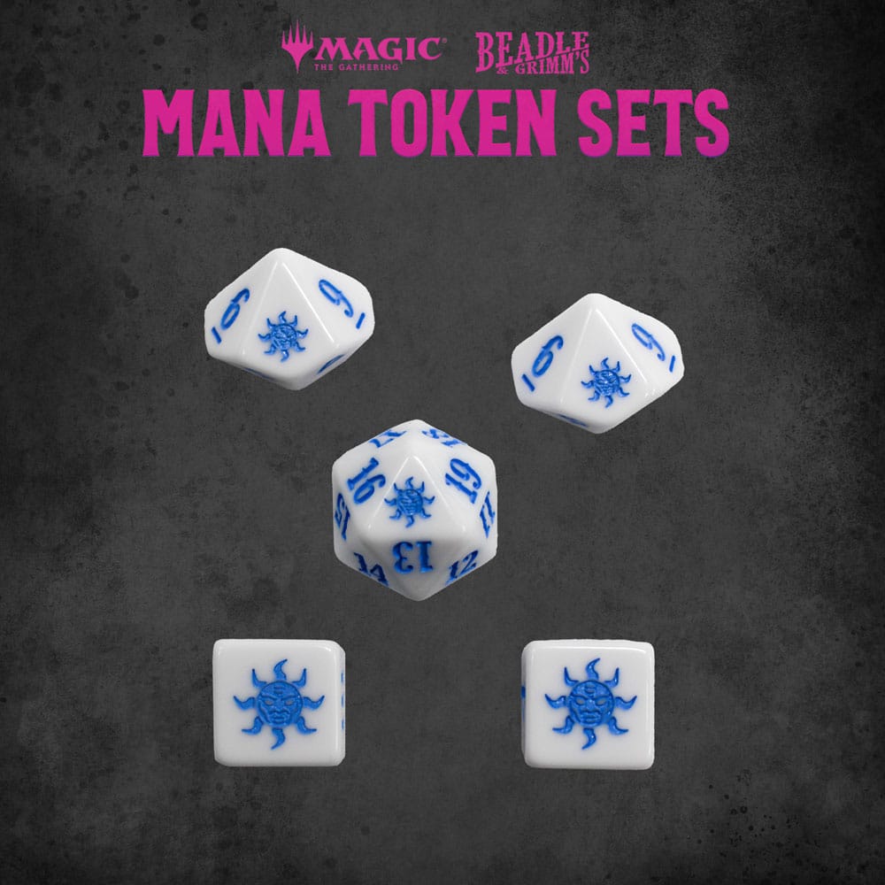 Magic the Gathering Dice and Token Pack White Mana - sofort verfügbar
