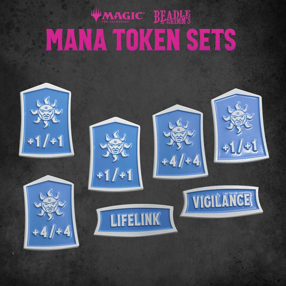 Magic the Gathering Dice and Token Pack White Mana - sofort verfügbar