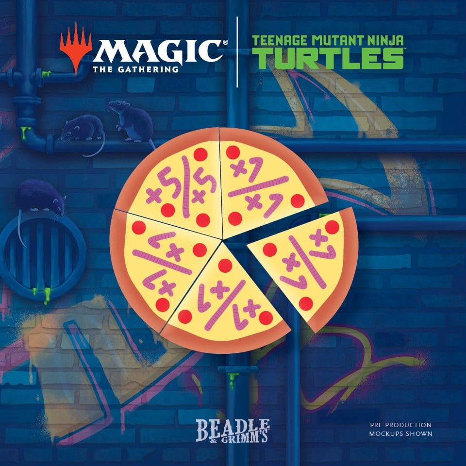 Magic the Gathering Dice and Token Pack Teenage Mutant Ninja Turtles *Englisch* - Versand: 7 Tage nach Bestellung