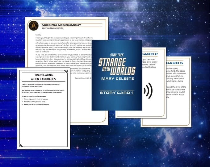 Star Trek: Strange New Worlds Escape Room Game Mary Celeste *Englische Version* - Preorder - ETA: 29.12.2025