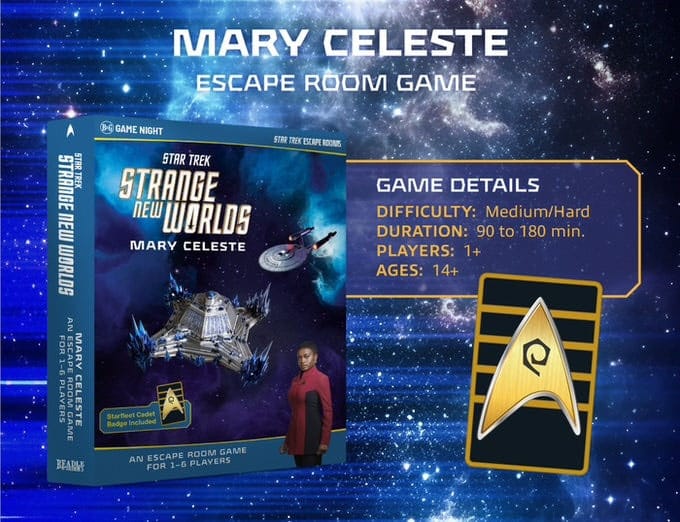 Star Trek: Strange New Worlds Escape Room Game Mary Celeste *Englische Version* - Preorder - ETA: 29.12.2025