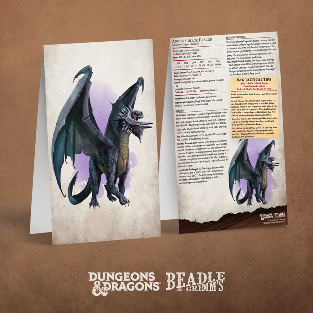 Dungeons & Dragons RPG Begegnungskarten Challenge Rating 7+: Pack 2 *englisch* - Preorder - ETA: 13.12.2025