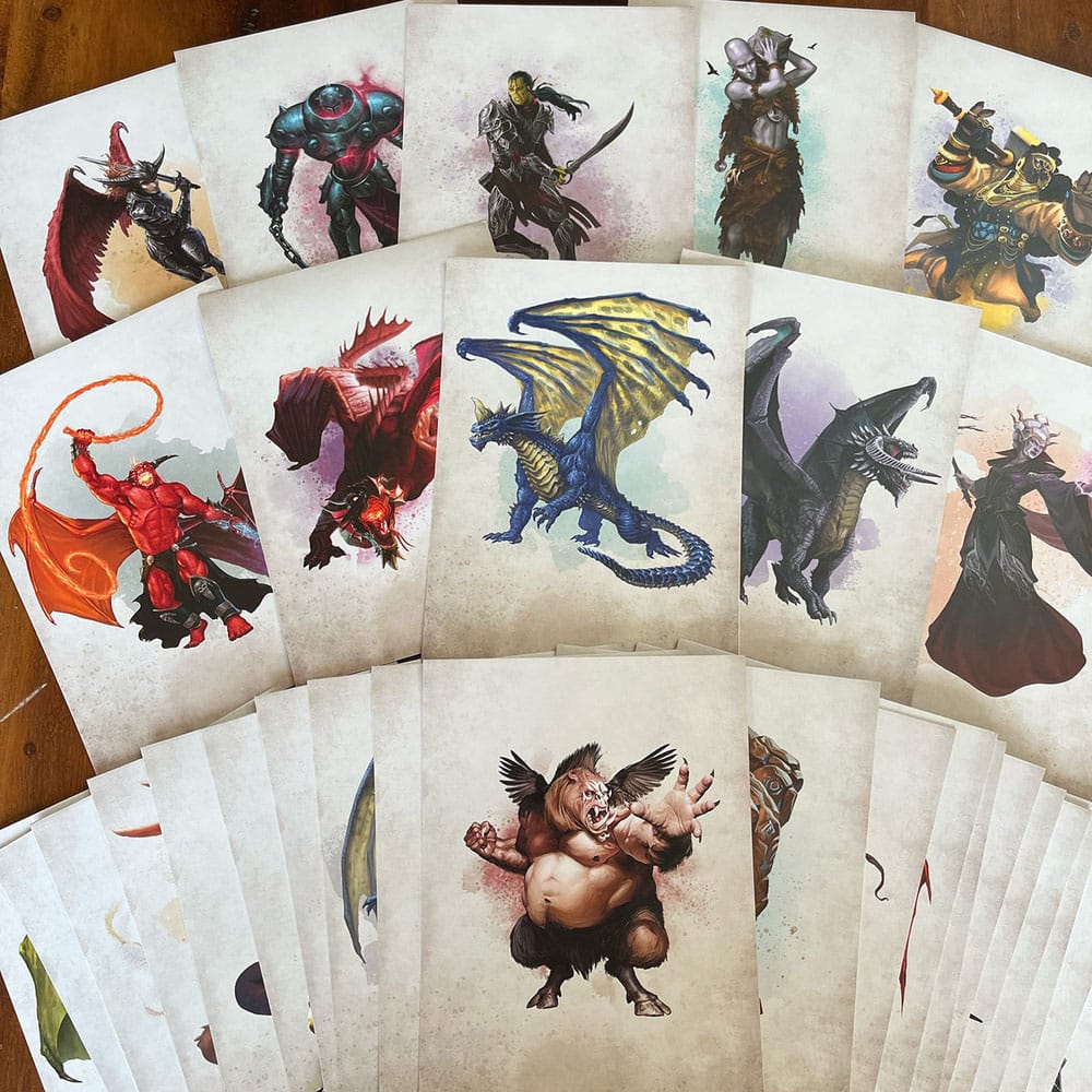 Dungeons & Dragons RPG Begegnungskarten Challenge Rating 7+: Pack 2 *englisch* - Preorder - ETA: 13.12.2025