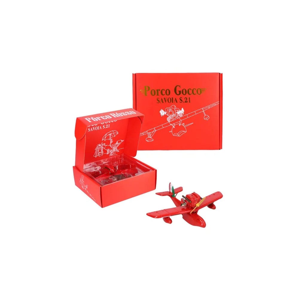 Porco Rosso Fahrzeug mit Sound Marco & Savoia 21 cm - Preorder - ETA: 20.08.2026
