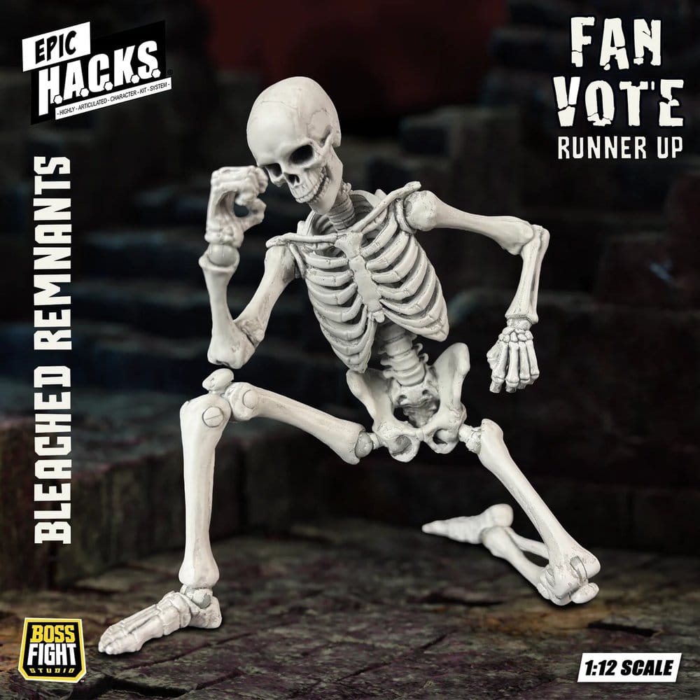 EPIC H.A.C.K.S. Actionfigur 1/12 Skeleton Blank Bleached Remnants - Preorder - ETA: 25.05.2027