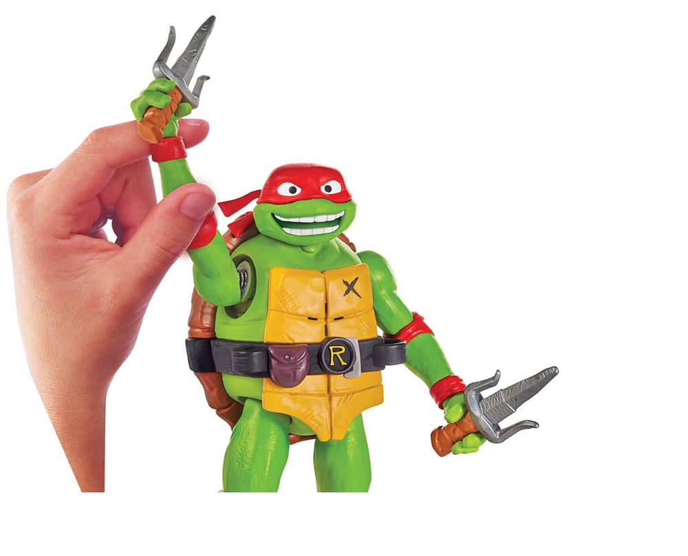 Teenage Mutant Ninja Turtles: Mutant Mayhem Ninja Shouts Action Figur Raphael 14 cm - Versand: 5-7 Tage nach Bestellung