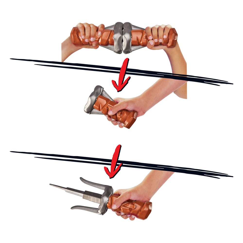 Teenage Mutant Ninja Turtles: Mutant Mayhem Raphael Transforming Sai - Versand: 5-7 Tage nach Bestellung