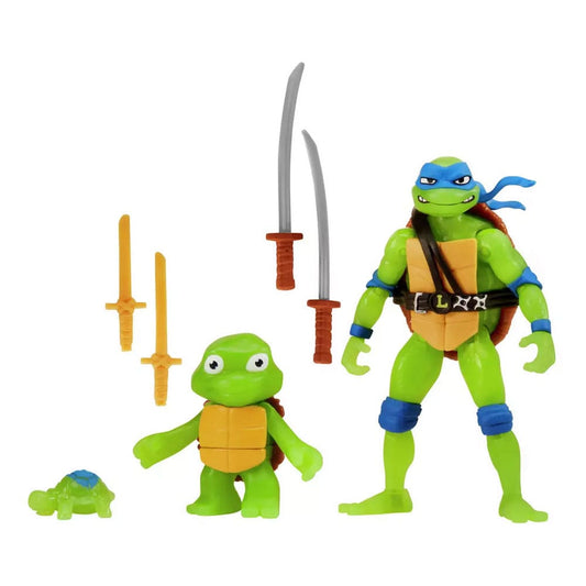 Teenage Mutant Ninja Turtles: Mutant Mayhem Actionfiguren 3er-Pack Leonardo Evolution 10 cm - Versand: 5-7 Tage nach Bestellung