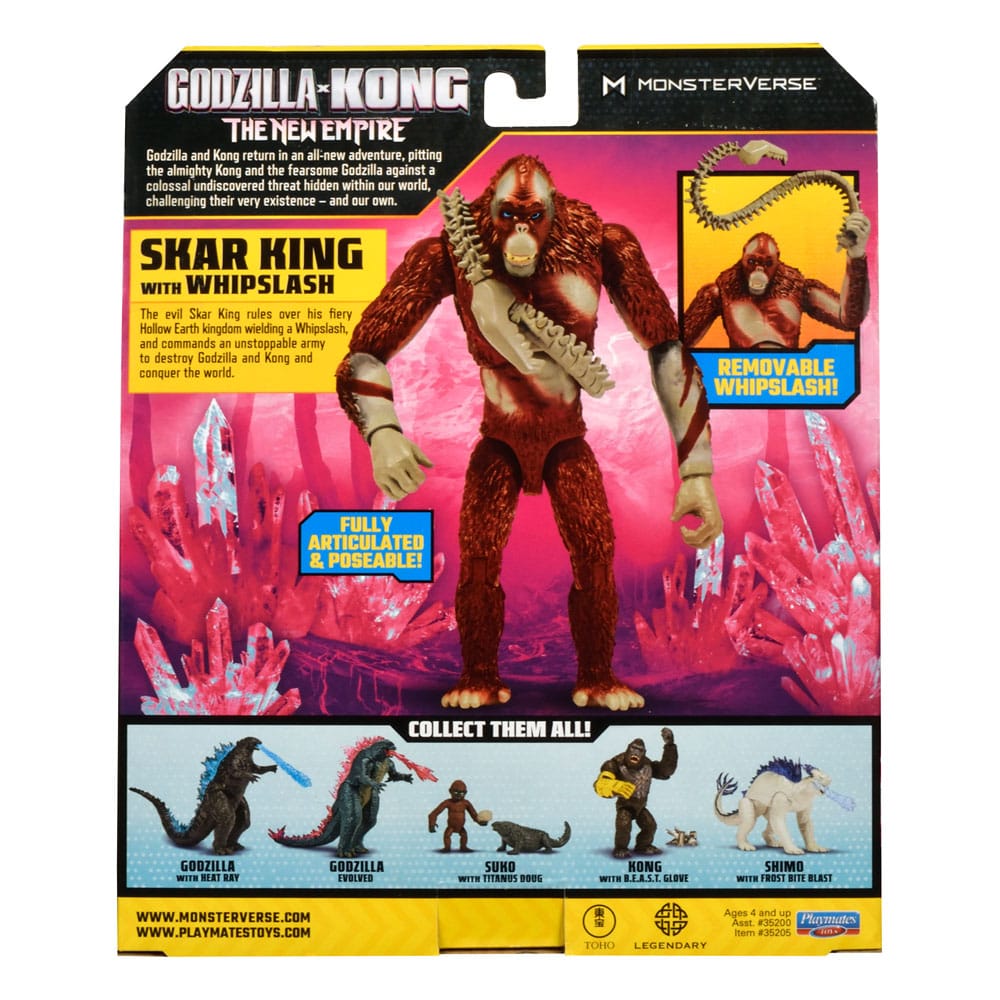 Godzilla x Kong The new Empire Actionfiguren Basic Figures 15 cm Sortiment (8) - Versand: 5-7 Tage nach Bestellung