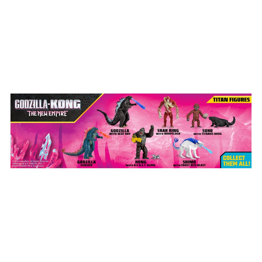Godzilla x Kong The new Empire Actionfiguren Basic Figures 15 cm Sortiment (8) - Preorder - ETA: 09.10.2025