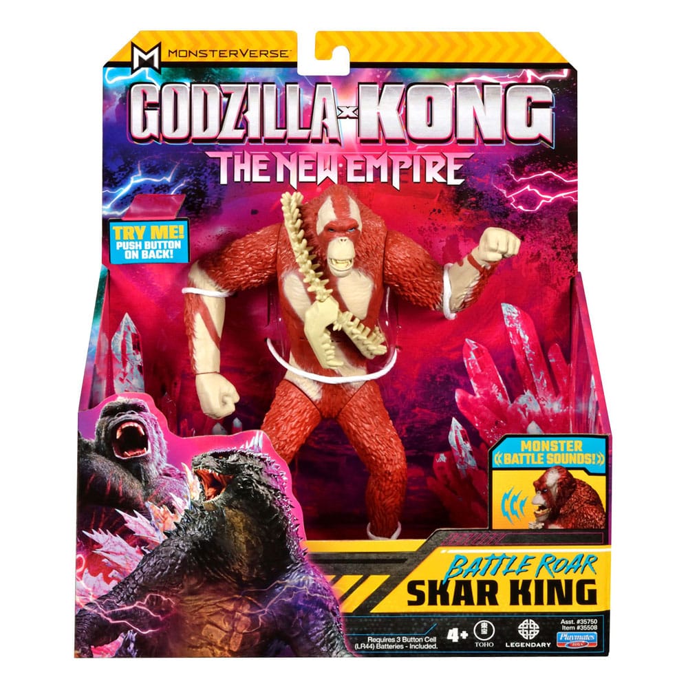 Godzilla x Kong: The New Empire Battle Roar Actionfigur Skar King 18 cm - Versand: 5-7 Tage nach Bestellung