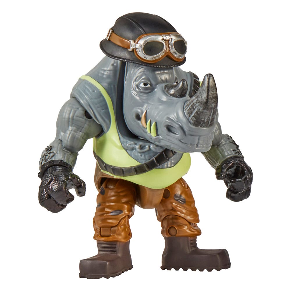 Teenage Mutant Ninja Turtles Actionfigur mit Fahrzeug Rocksteady & Chopper 12 cm - Versand: 5-7 Tage nach Bestellung