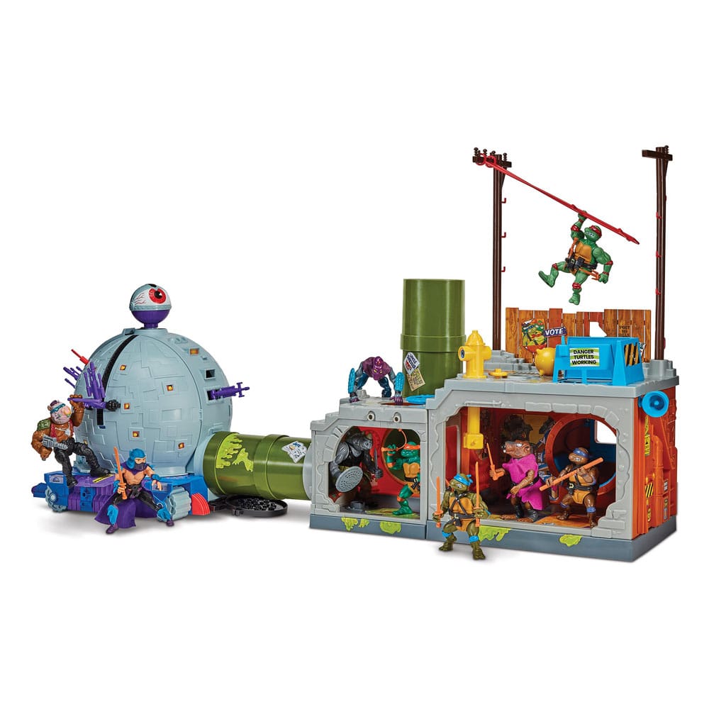 Teenage Mutant Ninja Turtles Gebäude Secret Sewer Lid Playset Mutant Module heo EU Exclusive 30 cm - Preorder - ETA: 25.08.2026