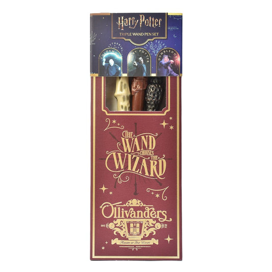 Harry Potter 3er-Pack Zauberstabstifte Magical Locations  - Versand: 5-7 Tage nach Bestellung