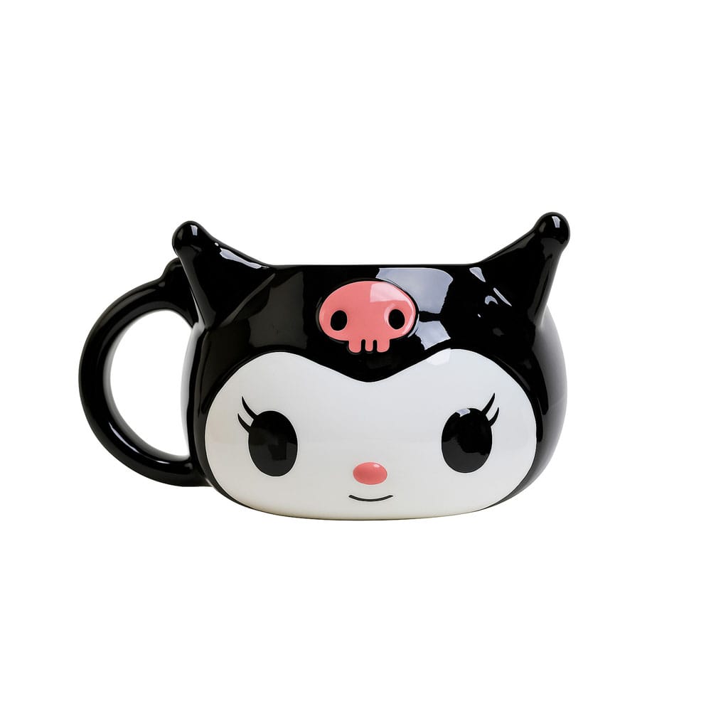 Sanrio Set 3D Tasse und Socken Kuromi - Versand: 7 Tage nach Bestellung