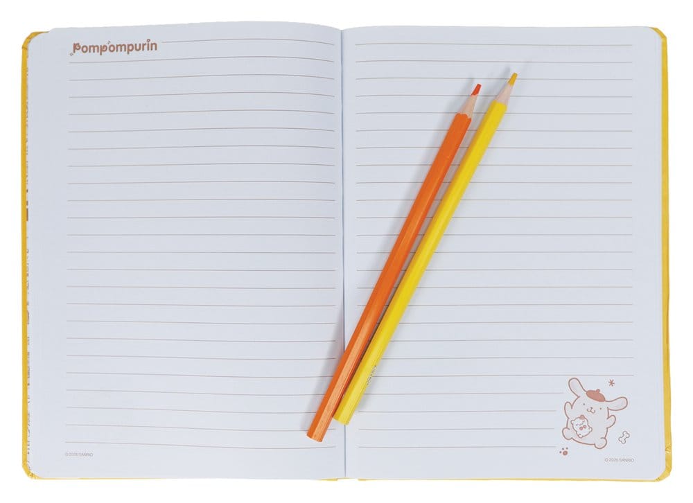 Sanrio A5 Notizbuch Pompompurin - Preorder - ETA: 13.09.2026