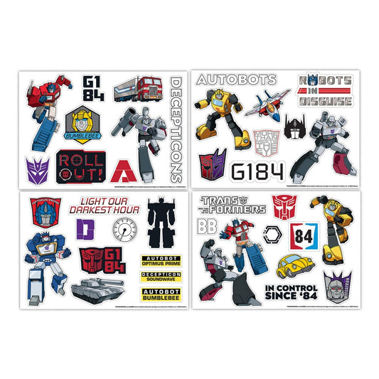Transformers Sticker Set Various   - Versand: 5-7 Tage nach Bestellung