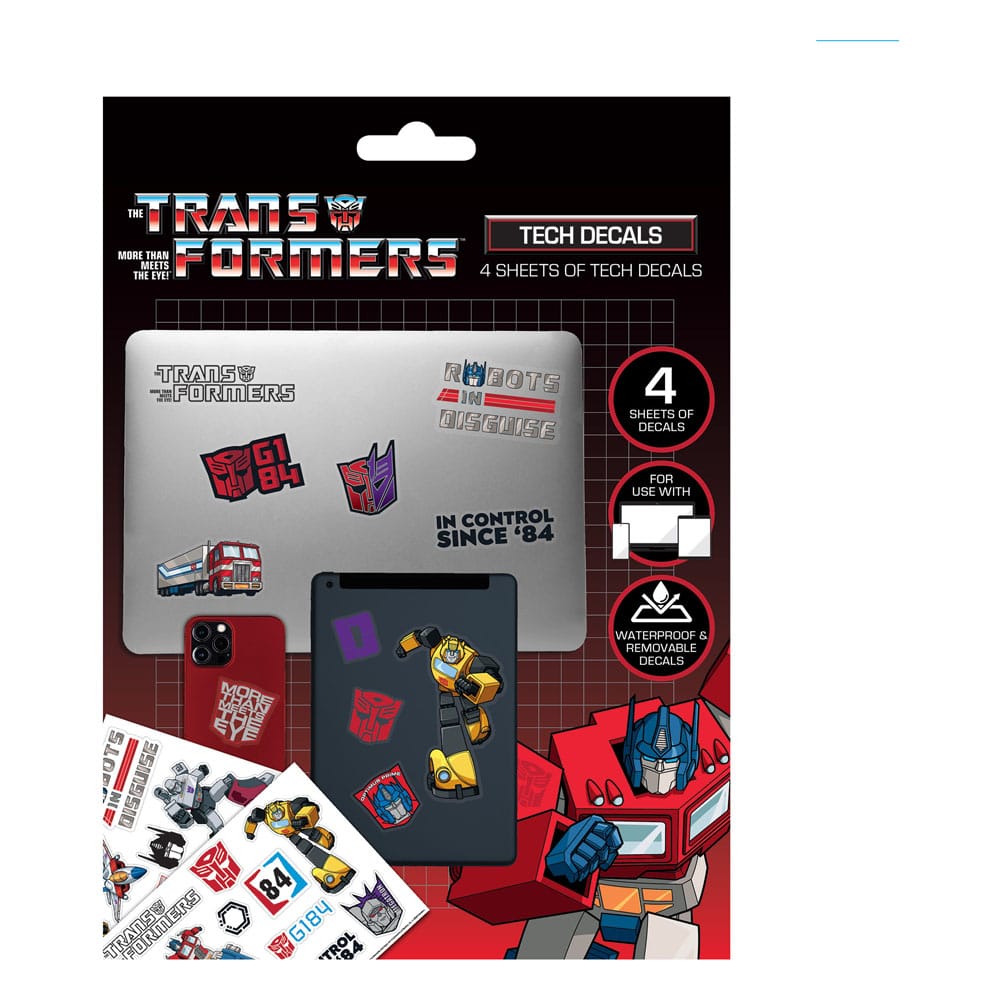 Transformers Sticker Set Various - Versand: 5-7 Tage nach Bestellung
