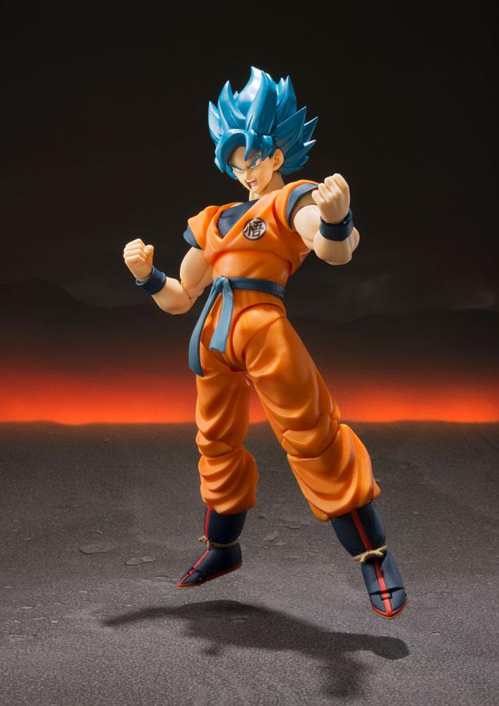 Dragon Ball Super Broly S.H. Figuarts Actionfigur Super Saiyajin God Super Saiyajin Goku Super 14 cm - Preorder - ETA: 21.09.2025