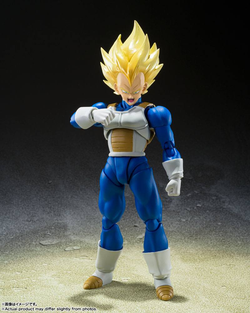 Dragon Ball Z S.H. Figuarts Actionfigur Super Saiyan Vegeta (Awakened Super Saiyan Blood) 14 cm - Preorder - ETA: 19.11.2025