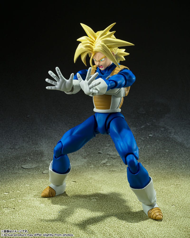 Dragon Ball Z S.H. Figuarts Actionfigur Super Saiyan Trunks Infinite Latent Super Power Ver. 14 cm - Preorder - ETA: 19.11.2025