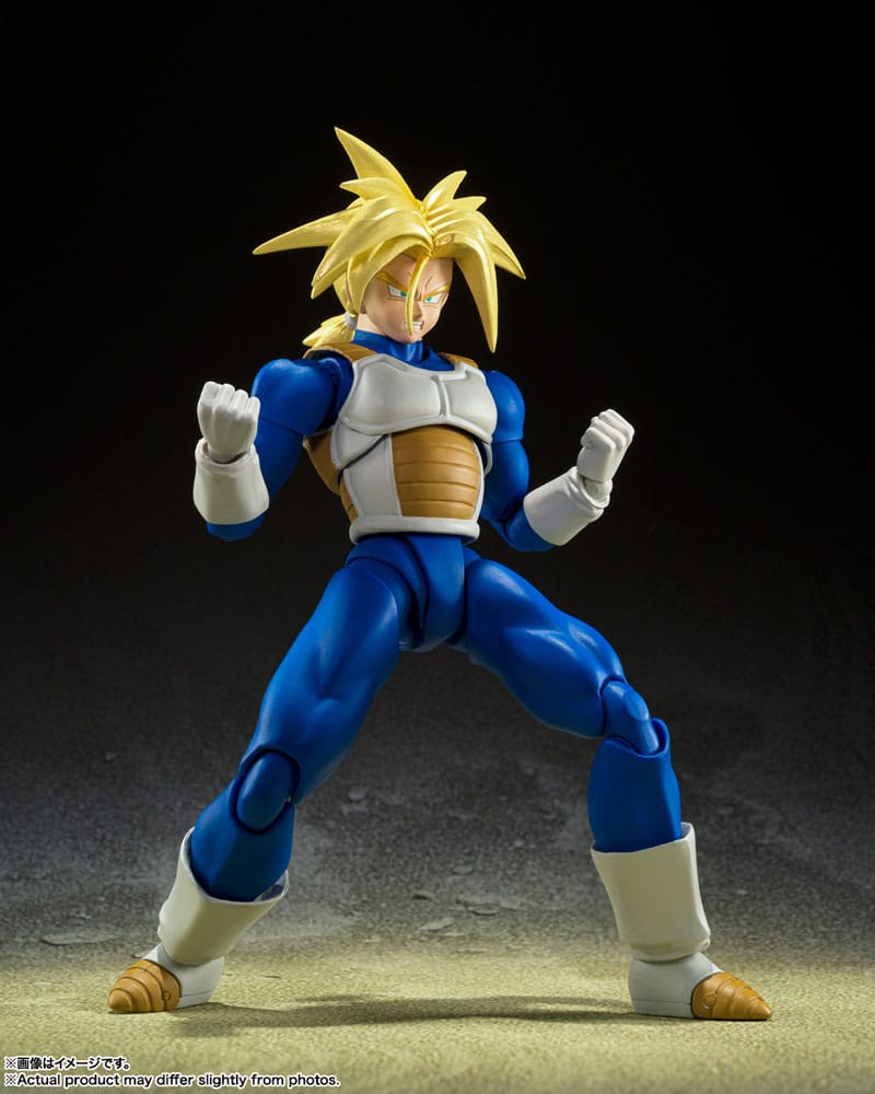 Dragon Ball Z S.H. Figuarts Actionfigur Super Saiyan Trunks Infinite Latent Super Power Ver. 14 cm - Preorder - ETA: 19.11.2025