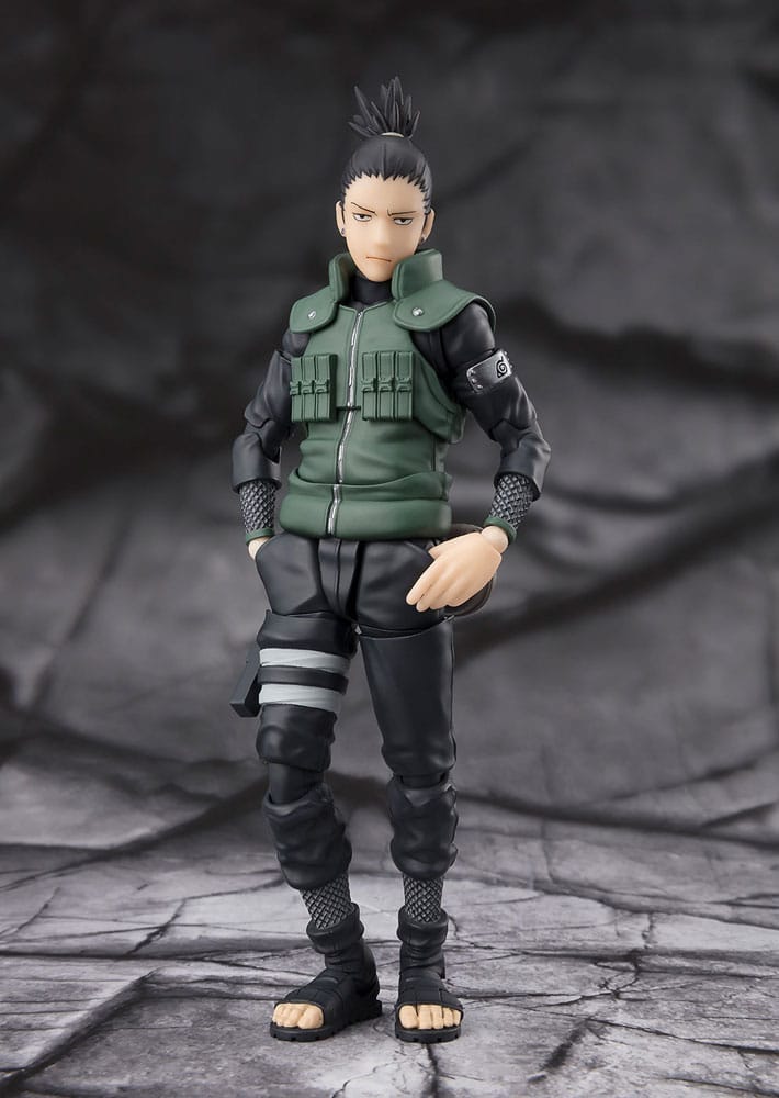 Naruto Shippuden S.H. Figuarts Actionfigur Shikamura Nara Brilliant Strategist 15 cm - Versand: 5-7 Tage nach Bestellung