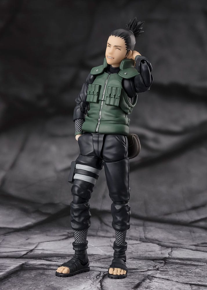 Naruto Shippuden S.H. Figuarts Actionfigur Shikamura Nara Brilliant Strategist 15 cm - Versand: 5-7 Tage nach Bestellung