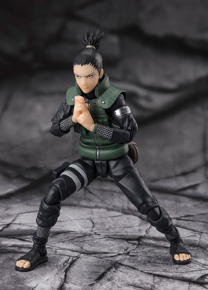 Naruto Shippuden S.H. Figuarts Actionfigur Shikamura Nara Brilliant Strategist 15 cm - Versand: 5-7 Tage nach Bestellung