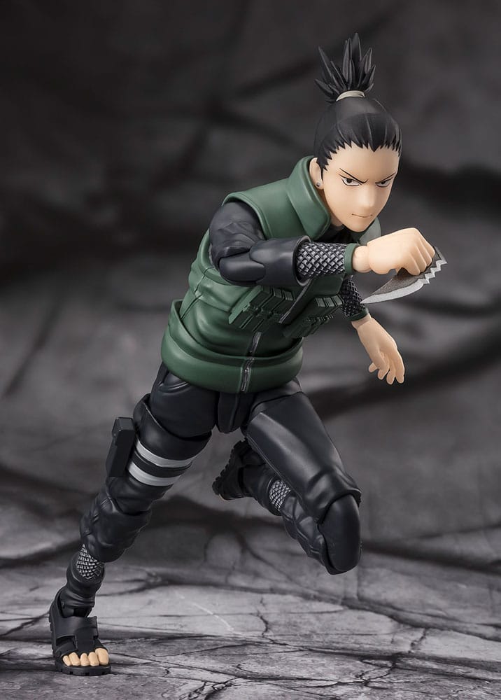 Naruto Shippuden S.H. Figuarts Actionfigur Shikamura Nara Brilliant Strategist 15 cm - Versand: 5-7 Tage nach Bestellung