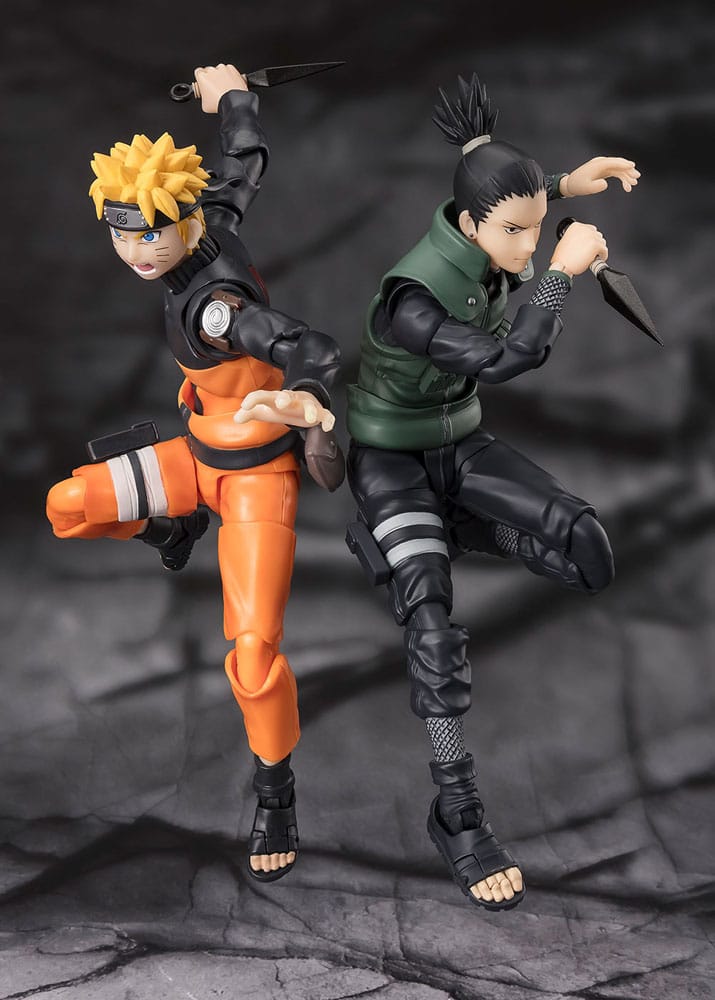 Naruto Shippuden S.H. Figuarts Actionfigur Shikamura Nara Brilliant Strategist 15 cm - Versand: 5-7 Tage nach Bestellung