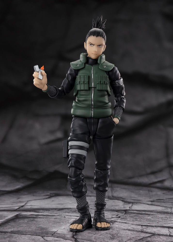Naruto Shippuden S.H. Figuarts Actionfigur Shikamura Nara Brilliant Strategist 15 cm - Versand: 5-7 Tage nach Bestellung