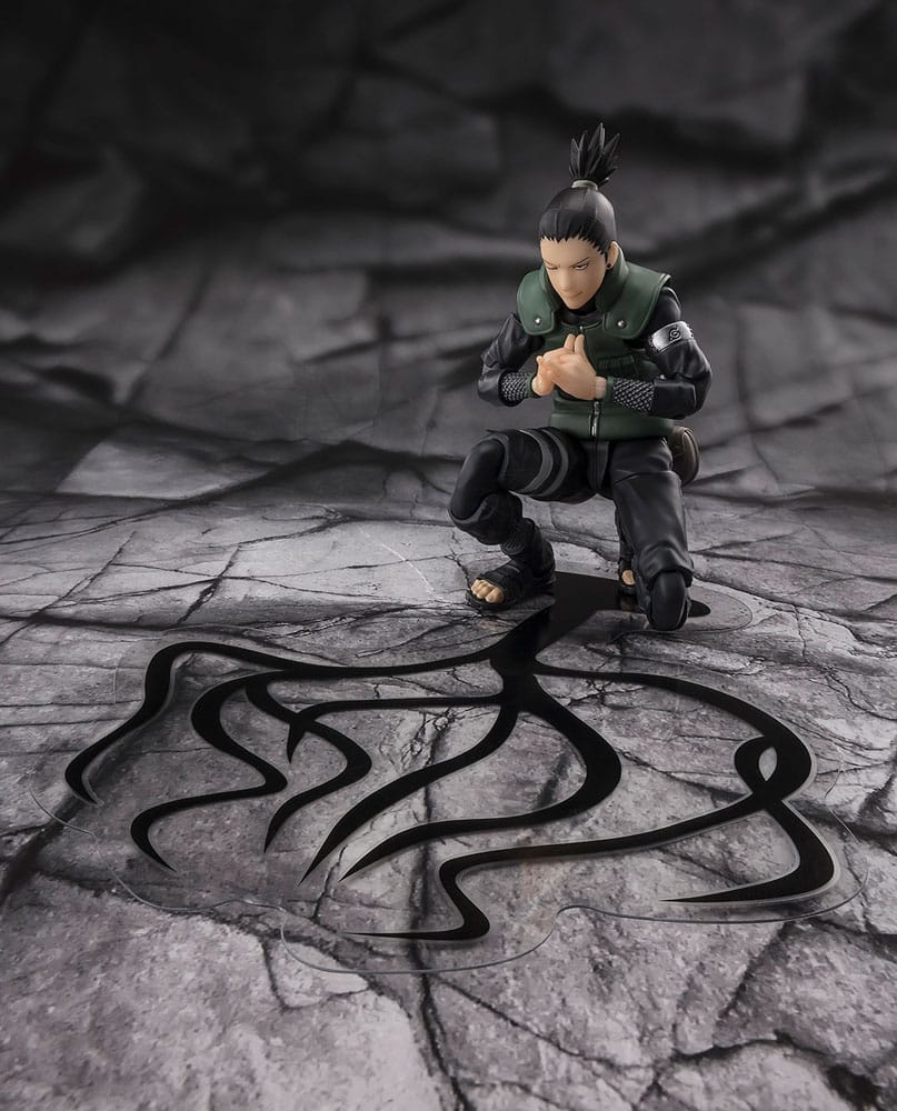 Naruto Shippuden S.H. Figuarts Actionfigur Shikamura Nara Brilliant Strategist 15 cm - Versand: 5-7 Tage nach Bestellung
