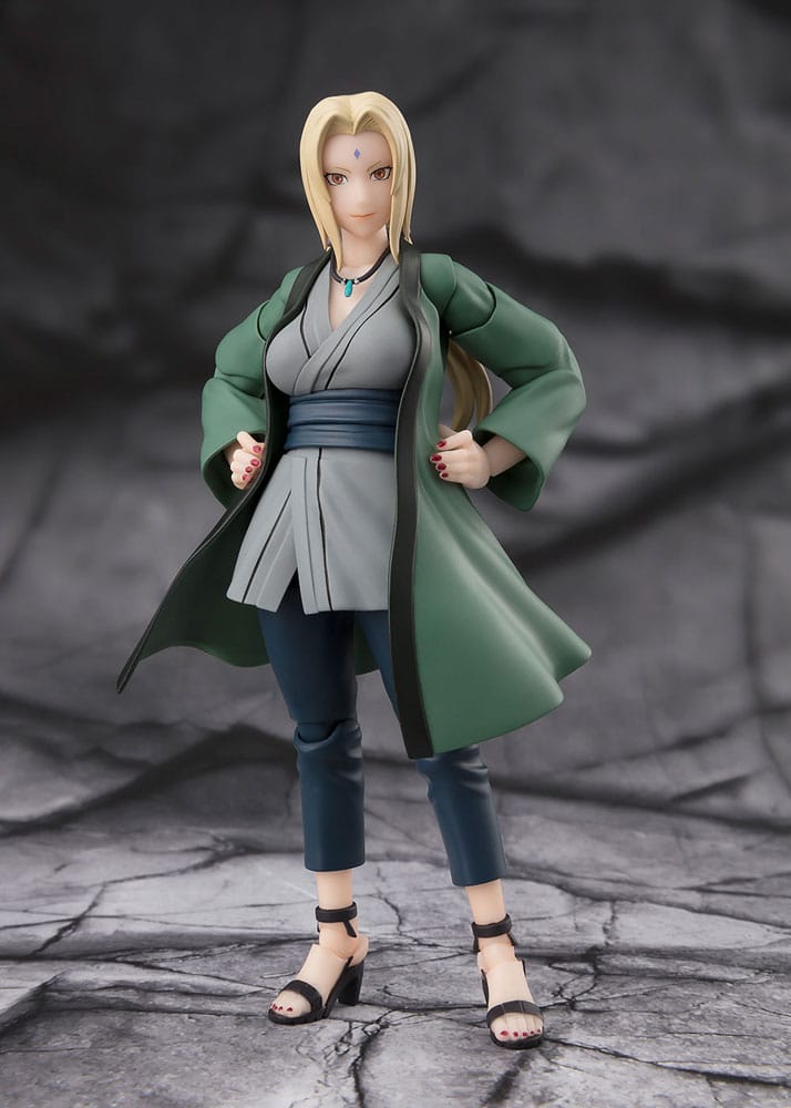 Naruto S.H.Figuarts Actionfigur Tsunade The legendary Medical Ninja 14 cm - Versand: 5-7 Tage nach Bestellung
