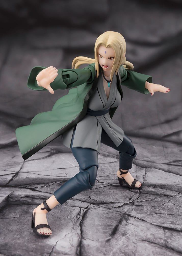 Naruto S.H.Figuarts Actionfigur Tsunade The legendary Medical Ninja 14 cm - Versand: 5-7 Tage nach Bestellung
