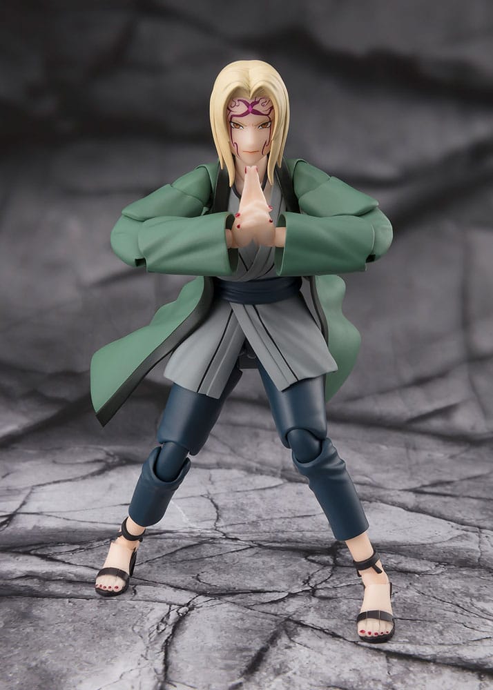 Naruto S.H.Figuarts Actionfigur Tsunade The legendary Medical Ninja 14 cm - Versand: 5-7 Tage nach Bestellung