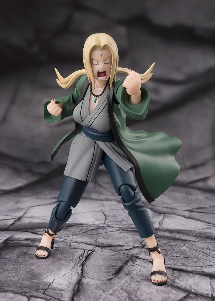 Naruto S.H.Figuarts Actionfigur Tsunade The legendary Medical Ninja 14 cm - Versand: 5-7 Tage nach Bestellung