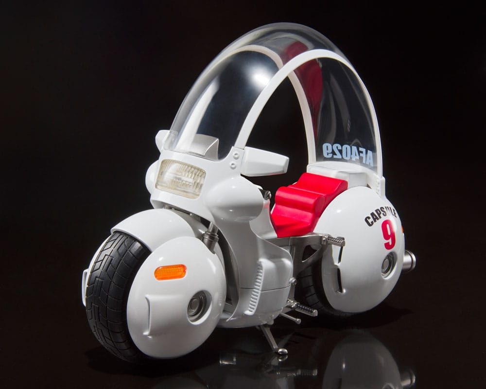 Dragon Ball S.H. Figuarts Fahrzeug mit Figur Bulma's Motorcycle Hoipoi Capsule No. 9 17 cm - Preorder - ETA: 25.01.2026