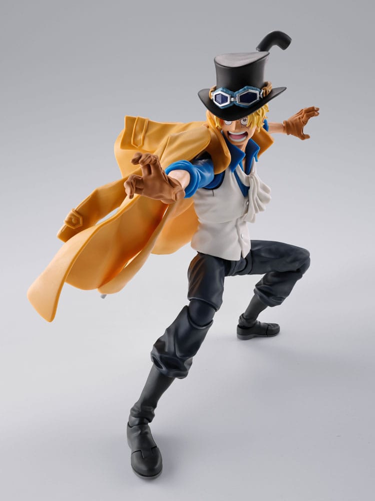 One Piece S.H.Figuarts Actionfigur Sabo Revolutionary Army Chief of Staff Ver. 16 cm - Versand: 5-7 Tage nach Bestellung