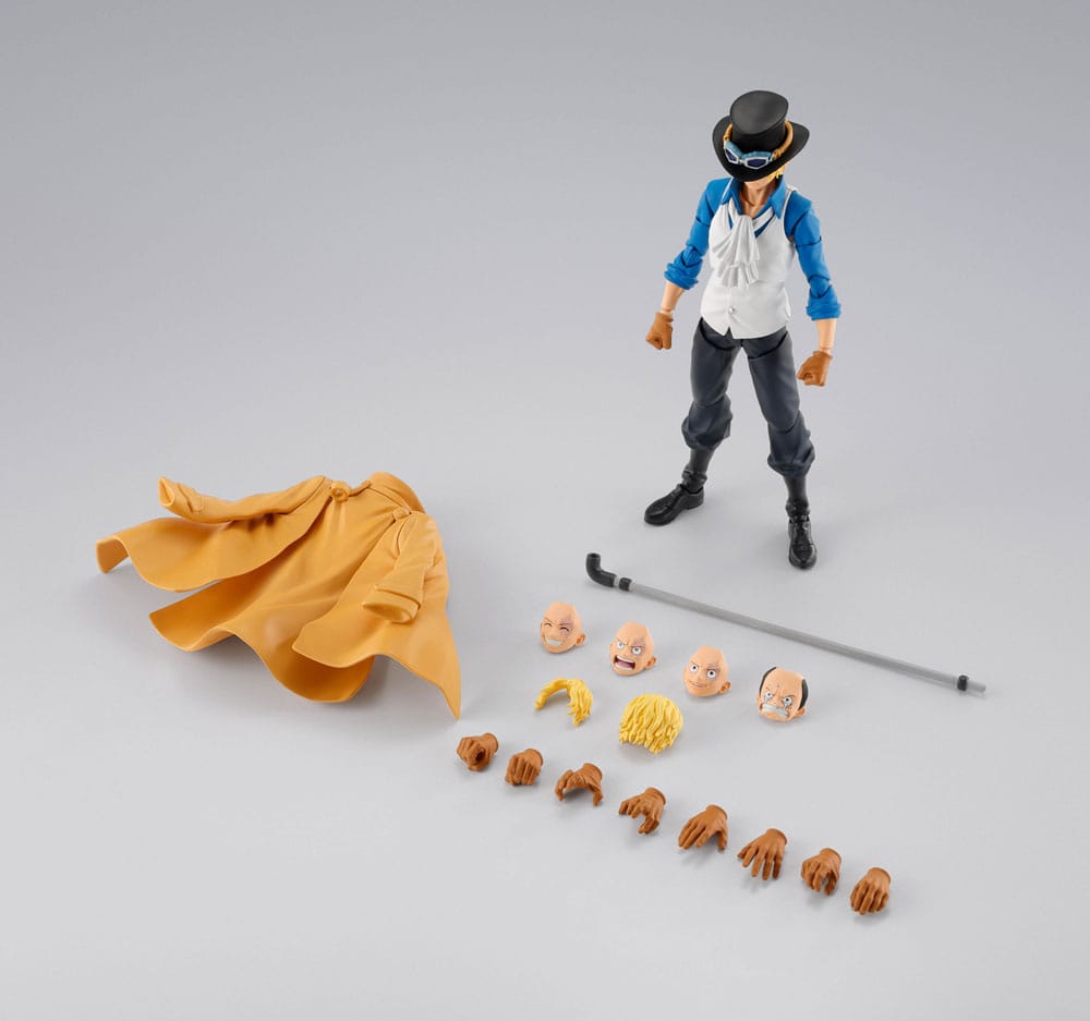 One Piece S.H.Figuarts Actionfigur Sabo Revolutionary Army Chief of Staff Ver. 16 cm - Versand: 5-7 Tage nach Bestellung