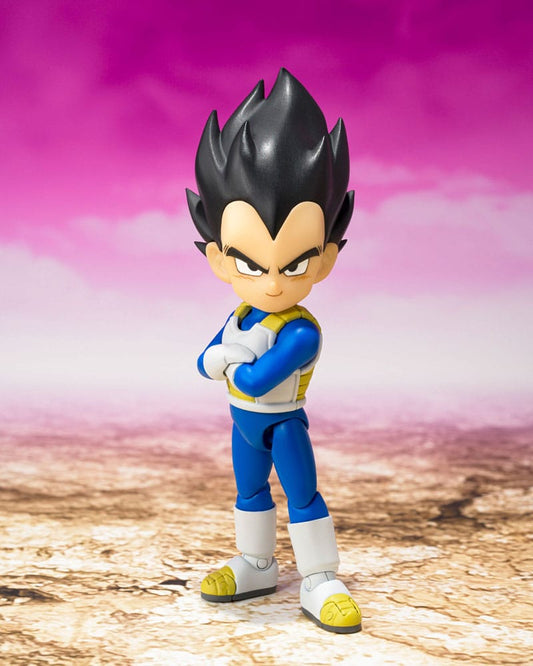 Dragon Ball Daima S.H.Figuarts Actionfigur Vegeta Mini 7 cm             - Versand: 5-7 Tage nach Bestellung