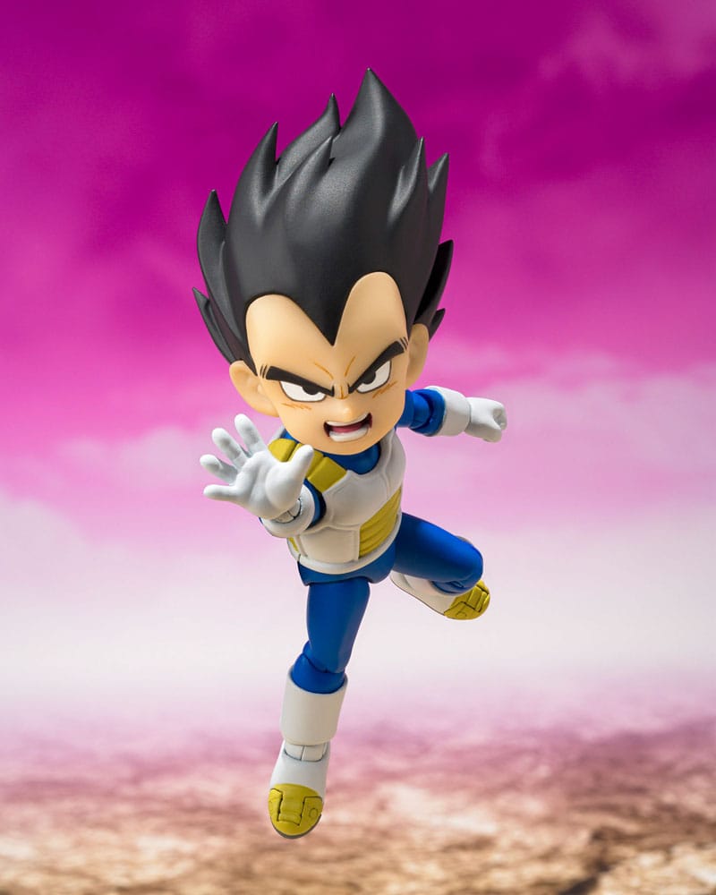 Dragon Ball Daima S.H.Figuarts Actionfigur Vegeta Mini 7 cm - Versand: 5-7 Tage nach Bestellung
