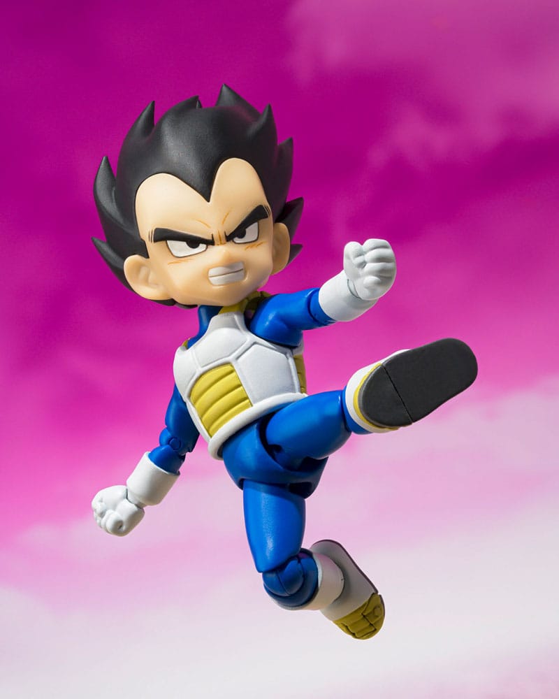 Dragon Ball Daima S.H.Figuarts Actionfigur Vegeta Mini 7 cm - Versand: 5-7 Tage nach Bestellung