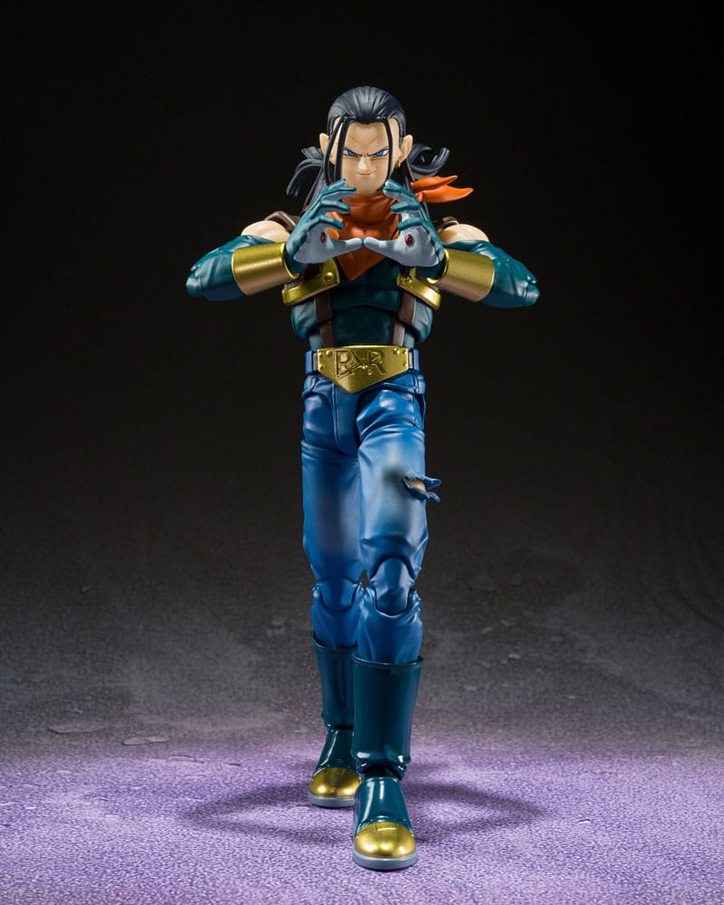 Dragon Ball GT S.H.Figuarts Actionfigur Super Android 17 20 cm - Versand: 5-7 Tage nach Bestellung