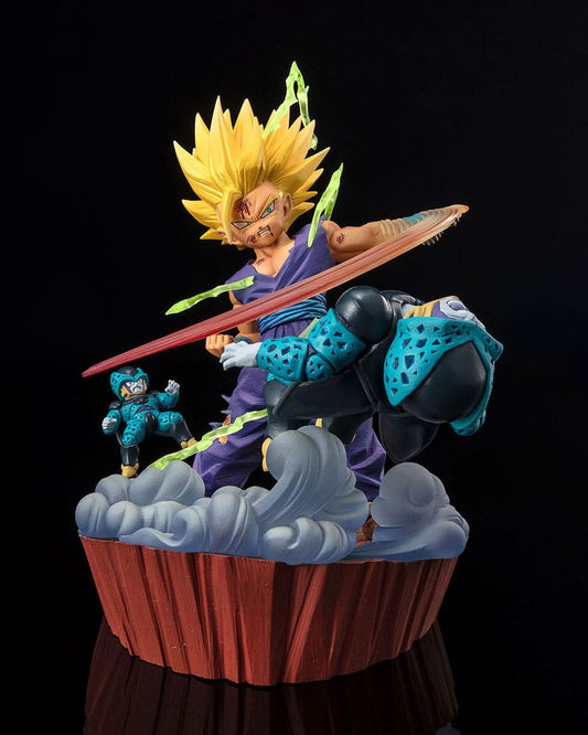 Dragon Ball FiguartsZERO Extra Battle PVC Statue Super Saiyan 2 Son Gohan -Anger Exploding Into Power- 20 cm     - Versand: 5-7 Tage nach Bestellung