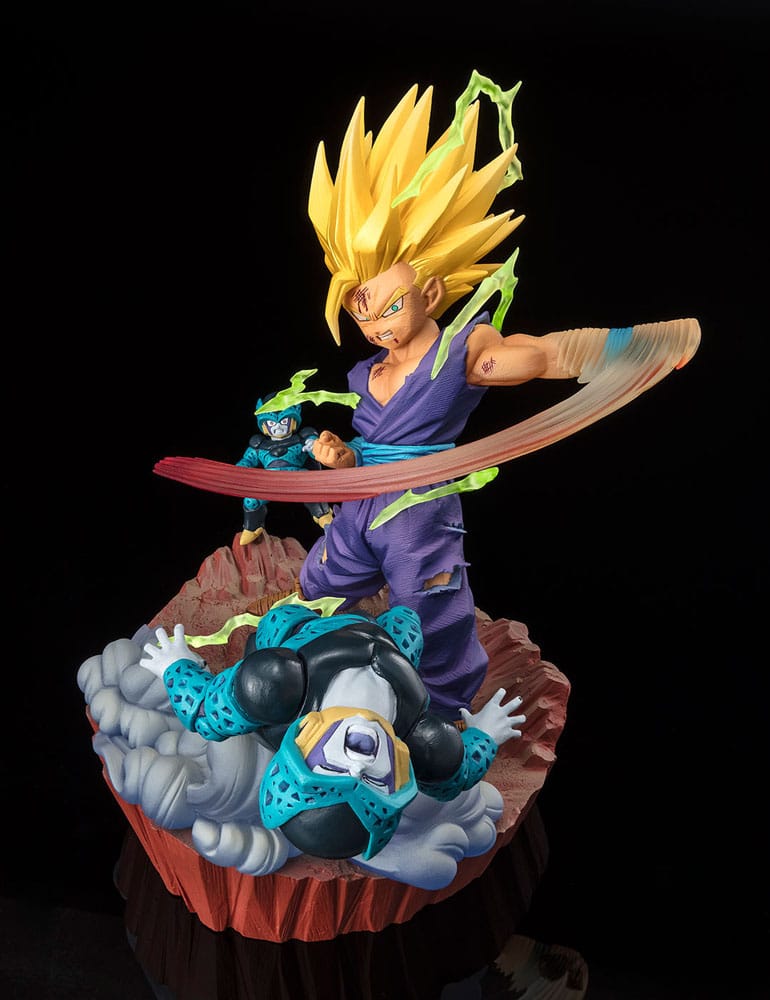 Dragon Ball FiguartsZERO Extra Battle PVC Statue Super Saiyan 2 Son Gohan -Anger Exploding Into Power- 20 cm - Versand: 5-7 Tage nach Bestellung